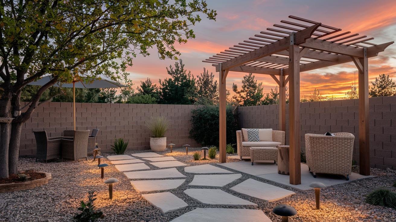 Inexpensive Lighting, Decor, and Focal Points for Backyard Landscapes.jpg