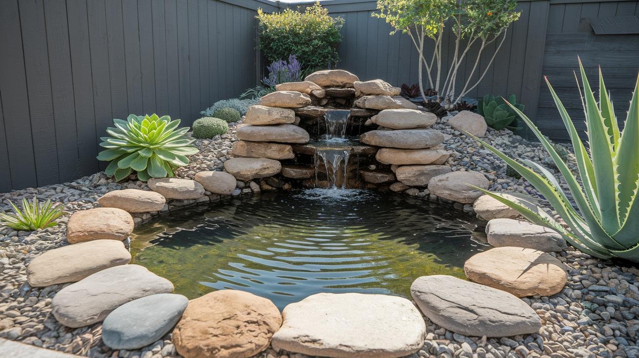 Water Feature Ideas Natural Stone Accents in Backyard Landscaping.jpg