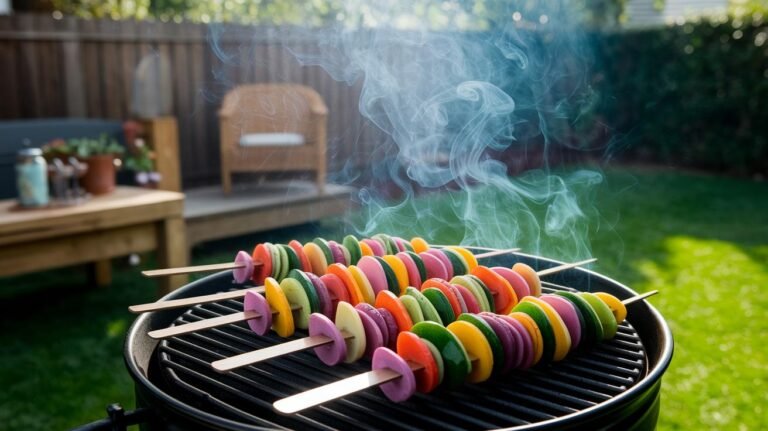 How Long To Grill Vegetable Skewers Super Easy