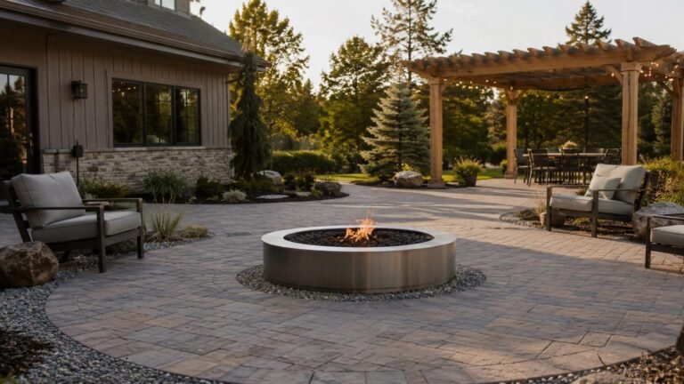 Patio Fire Pit Placement and Safety Distances